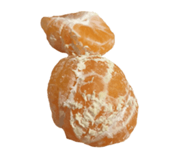 Surreal orange sticker #13539699