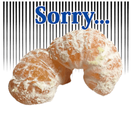 Surreal orange sticker #13539701