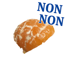 Surreal orange sticker #13539705