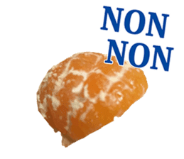 Surreal orange sticker #13539705