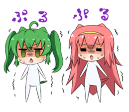 Kawaii Nekomimi girl4 sticker #13540740