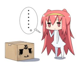 Kawaii Nekomimi girl4 sticker #13540749