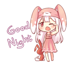 Doremi Cute Little Bunny sticker #13540778