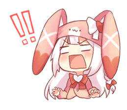 Doremi Cute Little Bunny sticker #13540799