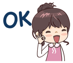 Girl with Fashion! sticker #13540869