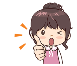 Girl with Fashion! sticker #13540879