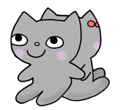 Cat of the Yamato and her sticker #13541176