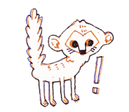 Weird critters sticker #13541480