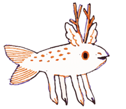 Weird critters sticker #13541484