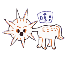 Weird critters sticker #13541490