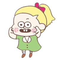 Happy Girl SABRINA 01 sticker #13542273