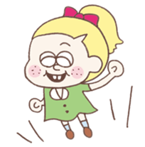 Happy Girl SABRINA 01 sticker #13542300