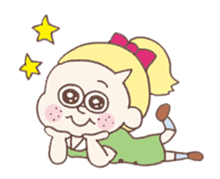 Happy Girl SABRINA 01 sticker #13542302