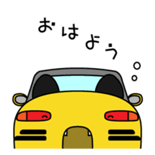 Cute Animal Cars sticker #13542354