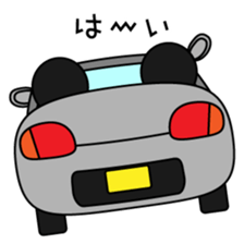Cute Animal Cars sticker #13542358