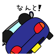 Cute Animal Cars sticker #13542369