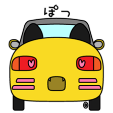 Cute Animal Cars sticker #13542385