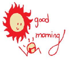 The Stick Man sticker #13542391