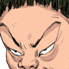 Sticker Funny Face 2