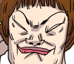 Sticker Funny Face 2 sticker #13542550