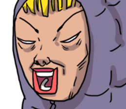 Sticker Funny Face 2 sticker #13542552