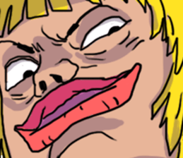 Sticker Funny Face 2 sticker #13542553