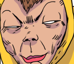 Sticker Funny Face 2 sticker #13542554