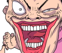 Sticker Funny Face 2 sticker #13542559