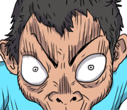 Sticker Funny Face 2 sticker #13542560