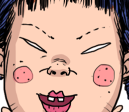 Sticker Funny Face 2 sticker #13542570