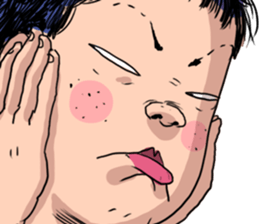 Sticker Funny Face 2 sticker #13542573