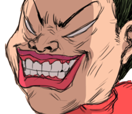 Sticker Funny Face 2 sticker #13542575