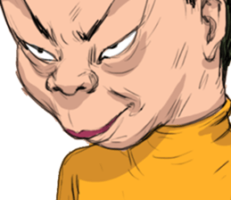 Sticker Funny Face 2 sticker #13542576