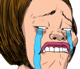 Sticker Funny Face 2 sticker #13542583