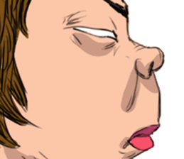 Sticker Funny Face 2 sticker #13542585