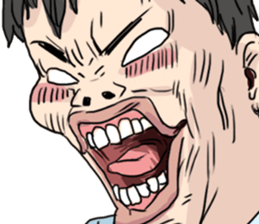 Sticker Funny Face 2 sticker #13542586