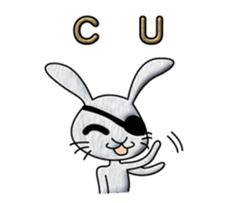 bunny hooligan(English) sticker #13542675