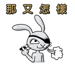 bunny hooligan(English) sticker #13542679