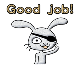 bunny hooligan(English) sticker #13542696