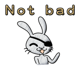 bunny hooligan(English) sticker #13542700
