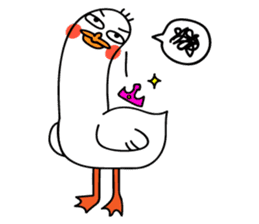 Queen Goose and her crown's diary sticker #13542811