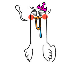 Queen Goose and her crown's diary sticker #13542815