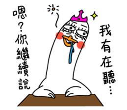 Queen Goose and her crown's diary sticker #13542823