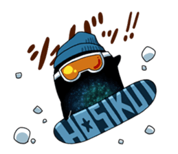 Hoshikui Winter sticker #13542869