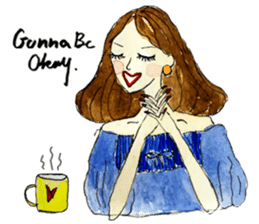 My Chopstick Girl x Stay Gold sticker #13543271