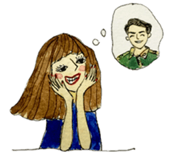 My Chopstick Girl x Stay Gold sticker #13543273