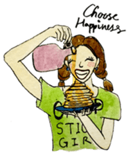 My Chopstick Girl x Stay Gold sticker #13543274