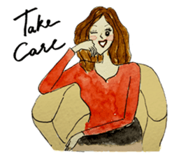 My Chopstick Girl x Stay Gold sticker #13543279