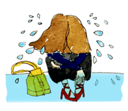 My Chopstick Girl x Stay Gold sticker #13543285