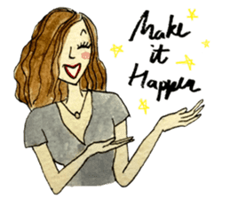 My Chopstick Girl x Stay Gold sticker #13543296